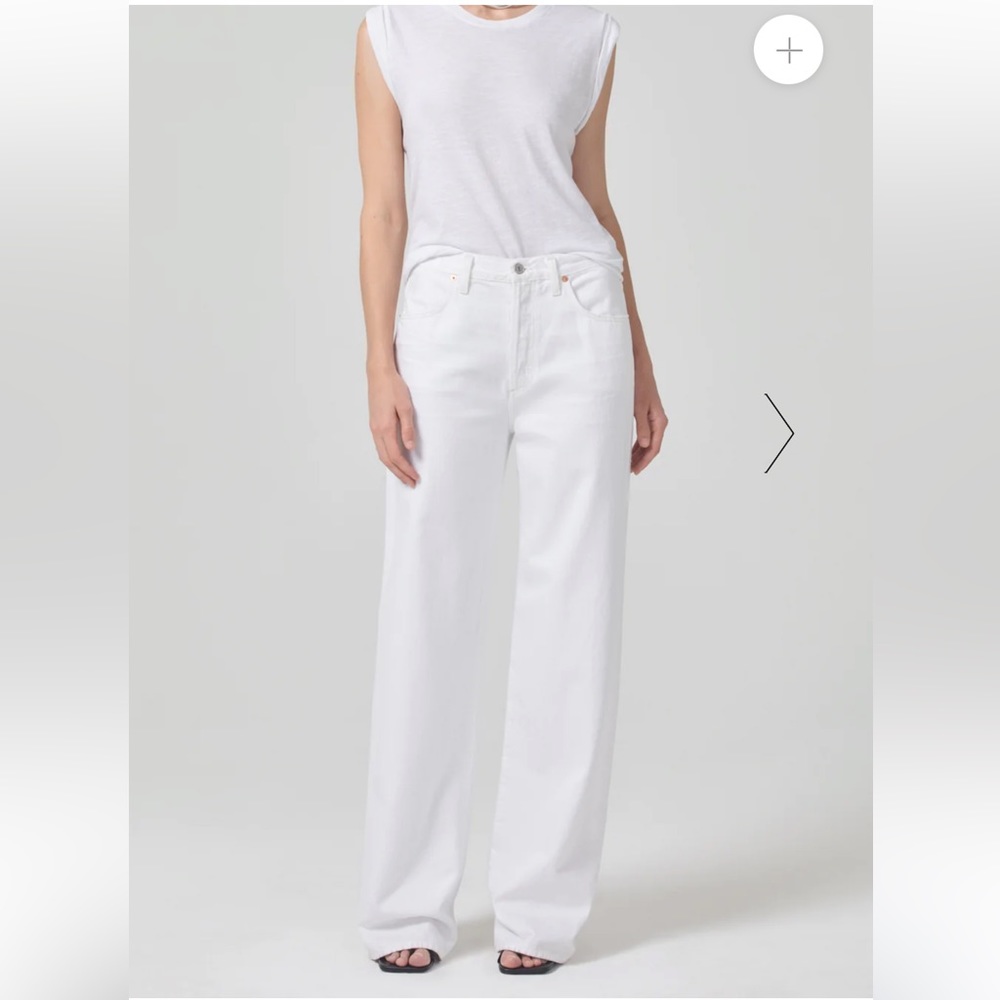 Citizens of Humanity- Annina High Rise Wide Leg 30"
In Seashell